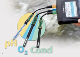 Multi-paramètres  numérique portable pour mesures de terrain Multi 3430