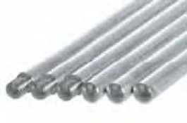 Tige de statif en acier Type Avec filetage Longueur 750 mm