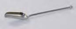 Pelle en inox Hauteur totale 200 mm