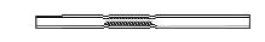 Inlet Liner pour Perkin-Elmer GC Split / Splitless Focus Liner Ø ext. 6,2 mm Øint. 4,0 mm Longueur 92,0 mm