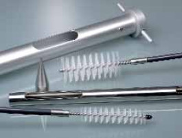 Préleveur à sections Type Préleveur jumbo Matériau Aluminium/PTFE Longueur 1500 mm Prof. de plongée 1355 mm nombreouvertures 5 Compartiment Volume 650 ml