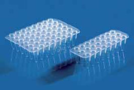 Plaques PCR 24/48 et 96 puits Description Plaque PCR 24 puits, sans jupe*