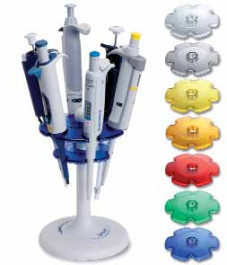 Portoir pour micropipettes Twister universal 336 Couleur Jaune citrine