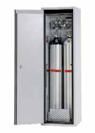Armoires à bouteilles de gaz comprimé série G90, Pour 2 bouteilles de 50 litres