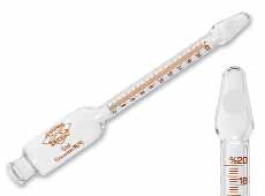 Butyromètre à crème glacée Koehler 0-15%:0,2 F