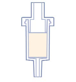 CHROMAFIX® C18 Taille S Capacité 270 mg