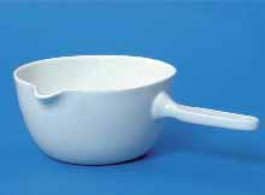 Casserole avec poignée porcelaine LLG Capacité 22 ml Ø 45 mm Hauteur 26 mm