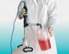 Pompe GLP 25 pour le Laboratoire et l'Industrie Description Set pompe Longueur 700 mm
