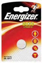 Pile bouton au lithium Energizer Type CR1220 Volt 3,0