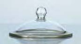 Couvercle pour dessiccateur en verre DURAN® DN 250 Hauteur 109 mm RN 24 / 29 Ø int. debride 274 mm Ø ext. debride 320 ± 2 mm