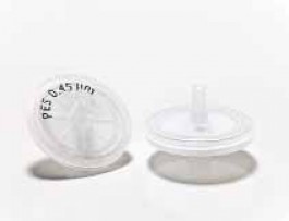 Filtre seringue LLG, CA, non stérile Membrane PES Seuil de rétention 0,20 µm Boîtier Acrylic Ø 13 mm