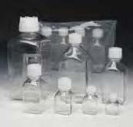 Flacon de culture stérile, propreté certifiée Type 382019 , en PETG Type 382019 Volume 125 ml Fermeture Ø 38 mm /design 430