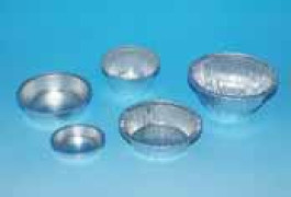 Capsule en aluminium Capacité 125 ml Ø sup. 96 mm Ø inf. 78 mm Hauteur deremplissage 24 mm