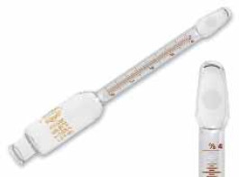 Butyromètres à lait Original Gerber 0-12%:0,1