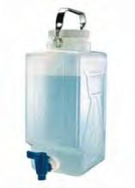 Bidon NALGENE® autoclavable en polypropylène Type 2321 Capacité 9 l Largeur 216 mm Prof. 146 mm Hauteur 356 mm