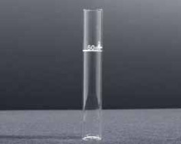 Tube de Nessler, sans bec, en verre borosilicaté 3.3 Capacité 50 ml