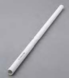 Tube à combustion, en porcelaine Ø ext. 22 mm Øint. 17 mm Longueur 600 mm