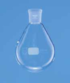 Ballon en verre forme poire pour évaporateur rotatif Capacité 50 ml RodageFemelle 29/32 RN