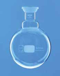 Ballon récepteur pour évaporateur rotatif en verre Capacité 1000 ml Type A fond rond, S 35