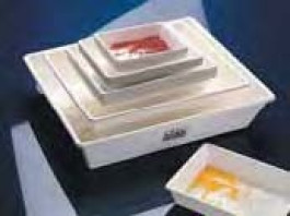 Bac en polypropylène Dimensions  intérieures 500 x 700 mm Largeur 846 mm Longueur 648 mm Hauteur 160 mm