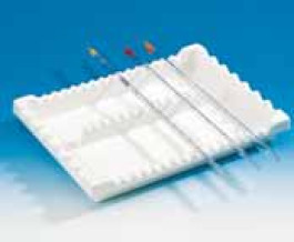 Bac à pipettes Largeur 220 mm Longueur 280 mm Hauteur 39 mm