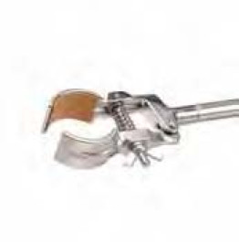 Pince pour statif en fonte Plage de serrage 80 mm Longueur 180 mm Matériau Acier zingué