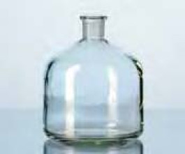 Bouteille pour burette automatique, verre clair ou brun Description Bouteille en verre clair