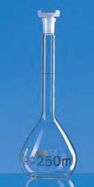 Fiole jaugée en verre DURAN ® à col rodé classe A Capacité 20* ml RN 12/21 Tolérance 0,06 ± ml