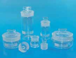 Nacelles de pesée en verre Capacité 80 ml Ø 80 mm Hauteur 30 mm RN 80/12 Forme
