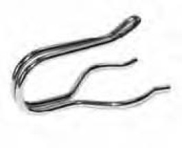 Pince à ressort pour bouteilles d'oxygène de Winkler  Pour flacons 100 - 150 ml