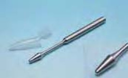 Pilon EPPI en inox pour microtubes Pour volume 13,0 ml Longueur 190 mm