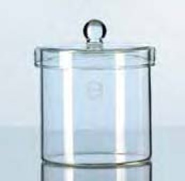 Bocal en verre DURAN ® avec couvercle Ø 120 mm Hauteur 120 mm