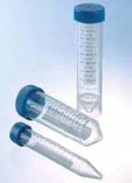 Tubes à centrifuger Ø 30,0 mm Hauteur 115 mm Volume 50 ml Forme Conique