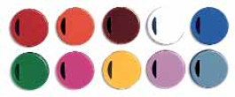 Pastilles de couleur pour CryoTubesTM Couleur bleu