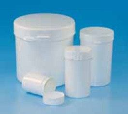 Pot rond LLG en PS et PP Capacité 1000 ml Ø 116,00 mm Hauteur 115,50 mm Matériau PP Matériau PP