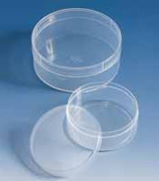 Boîte en polypropylène avec couvercle Capacité env. 40 ml Ø 56 mm Hauteur 25 mm