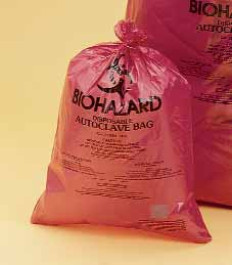 Sacs de déchets Biohazard, PP, haute résistance, 50 ?m Taille 640 x 890mm
