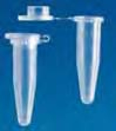 Microtube en polypropylène Volume 2,0 ml Ø 10,70 mm Hauteur 41,15 mm