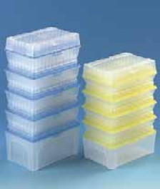 Recharge de pointes Tip-Stack Brand Volume 0.5 - 20 µl Bidonlitres Description Low Retention