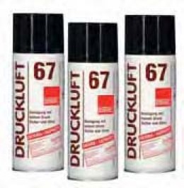 Dépoussiérant Druckluft 67 en spray Capacité 400 ml