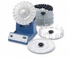 Support de tubes pour agitateur rotatif SB2 / SB3 Type SB3/5 Pour Tubes de culture, Ø 16 mm Nombre de récipients 63