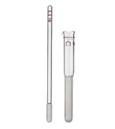 Broyeur de Potter-Elvehjem pilon en verre Taille 21 Capacité 5 ml Longueur pilon xdiam. ext. 205 x 6 mm Longueur mortier xdiam. ext. 140 x 16 mm