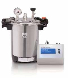 Autoclave semi-automatique Certoclav Multicontrol Type CERTOCLAV MultiControl Capacité 18 l Ø 240 mm Hauteur int. 400 mm