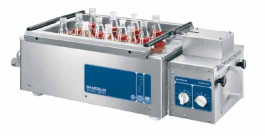 Bain à ultrasons avec dispositif d'agitation Sonoshake Type SONOSHAKE