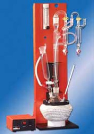 Appareil pour la détermination du dioxyde de soufre KSO2 Type SO 2-6 Description Appareillage pour 6 postes