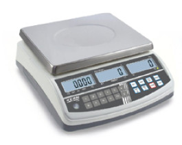 Balance de comptage portée 6 kg précision  0,1 g Ø plateau  295×225 mm
