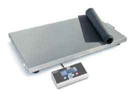 Balance plateforme portée 150 kg précision  50 g Ø plateau  900×550 mm