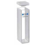Cuve ultra-micro Hellma pour spectrophotomètre Epaisseur 10,0 mm Volume 120 µl Hauteur dufaisceau 8,5 mm Ouverture 5 x 2 mm Vol. dechambre 100 µl