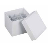 Boîte pour tubes 15 ou 50 ml, avec couvercle