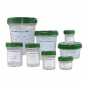 Pot de prélèvement 350ml, PP, bouchon HDPE packde 132